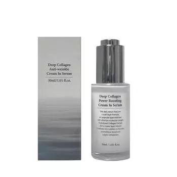 Deep Collagen Serum, Skin Plumpness, Enhanced Elasticity. Double Layer Collagen Facial Serum,30ml One Size белый