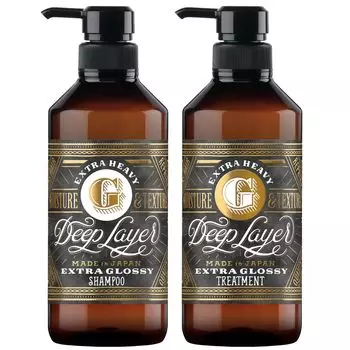 Deep Layer ExG Шампунь Лечебный Набор Флаконов Набор Уход За Объемом Сушка [Парный Аромат] (Тело/500мл+470г) коричневый