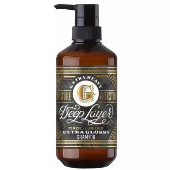 DEEP LAYER Extra Glossy Shampoo G шампунь для сухих, жестких и непослушных волос, 500 мл