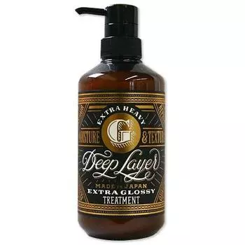 DEEP LAYER Extra Glossy Treatment G бальзам для сухих, жестких и непослушных волос, 470 гр