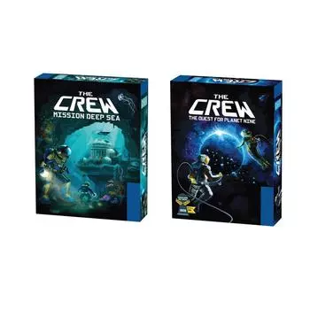 Deep Sea, Карточная игра, Кооперативная космическая игра, От 2 до 5 игроков, Возраст от 10 лет, Без навыков, Уровень сложности 32, Бесконечное количество повторов One Size