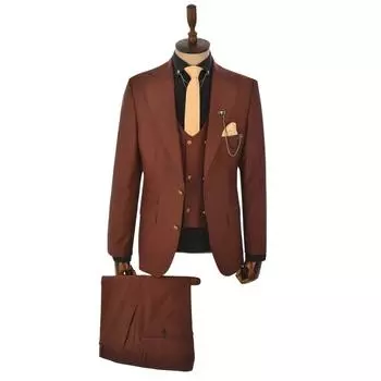 DeepSEA с двойным карманом, жилет на металлических пуговицах, костюм из трех предметов 2303104