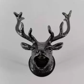 Deer for Head Wine Mouth Wine Guide Pour Wine Bottle Stopper Bartender Tool Wine Pourer for White Red Wines Whiskey Gift 4