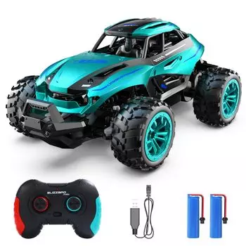 DEERC Radio Controlled High Speed RC Remote Control Runs for 80 Alloy Car Easy to Elementary School Junior High School Christmas MIC Technical