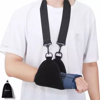 DEEYOTA Травма запястного сухожилия, сустава, запястья, мышц, запястья, общая потливость, быстрый черный 1 правая рука L Поддержка, оболочка, фиксация, профилактика, поддержка,