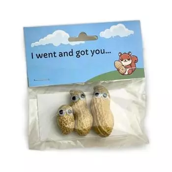 Deez для друга, Deez забавное праздничное украшение, забавный набор орехов в очках, новинка Deez настольное украшение, Deez Pun Lovers украшения для вечеринки One Size