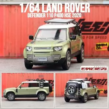 Defender Rover Land Car Model With Shock Absorbing Features For Collectors Kids