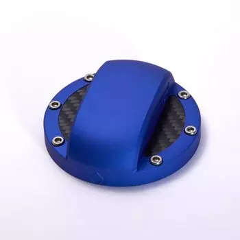 Deff DIEF BMW/MINI Aluminum Chunks Refueling Cap Cover Blue