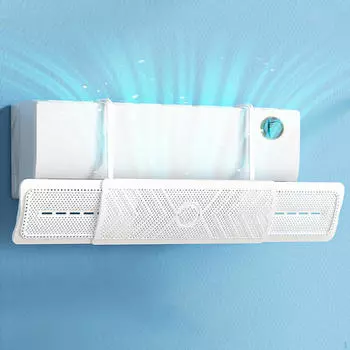 Дефлектор кондиционера воздуха Охлаждающий экран Анти-Прямой обдув Ветровое стекло Ветер