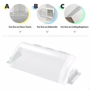 Дефлектор вентиляционного отверстия универсальный регулируемый кондиционер ветрозащитный экран для дома