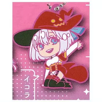 Defo Dimensional Temptation Keychain Gacha Gacha Capsule Toy mule! 2.5 [6. Ikora] (single item)