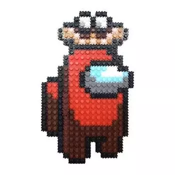 Deform Block Among Us Brawl Stars Cookie Run Kingdom Super Mario Animal Crossing Набор для крафта, птичье гнездо 9-6, популярные корейские игрушки