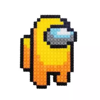 Deform Block Game Character Creation Set, 6-2 Orange, Korean popular toys