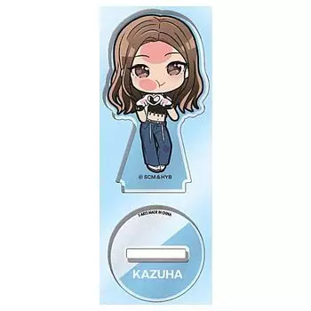 Deformed LE SSERAFIM ANTIFRAGILE Acrylic Stand Gacha Gacha Capsule Toy Pita! [4.KAZUHA] (single item)