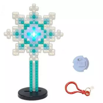 Деформирующий блок, волшебная палочка, принцесса, блок персонажей, набор наноблоков 17, смешанные цвета, популярные корейские игрушки