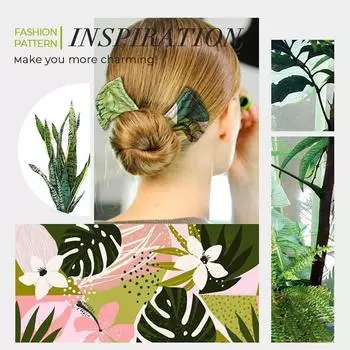 Deft-Bun модные ленты для волос женские летние завязанные проволочные повязки на голову шпилька с принтом