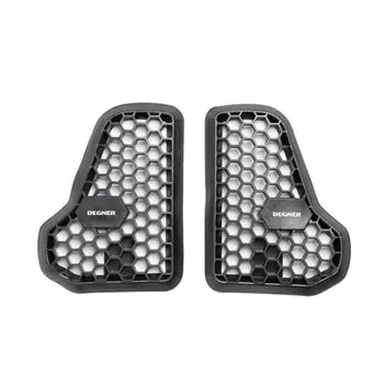 DEGNER CE Уровень 2 Воздухозаборник Защита груди для мотоцикла Черный [Для PS-13 / PS-14] PS-18 чёрный