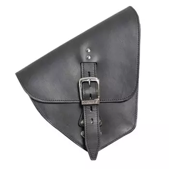 DEGNER Left Side Leather Saddlebag for Rebel (250, 500, 1100) SB-106 (Vintage Black)