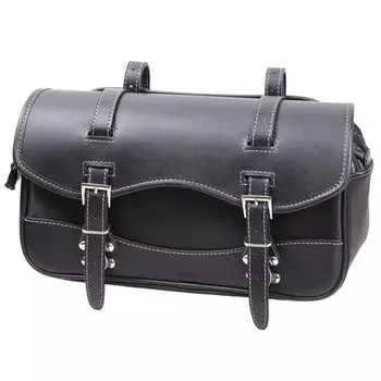 DEGNER Muffler Side Nylon Saddle Bag NYLON SADDLEBAG Black NB-192