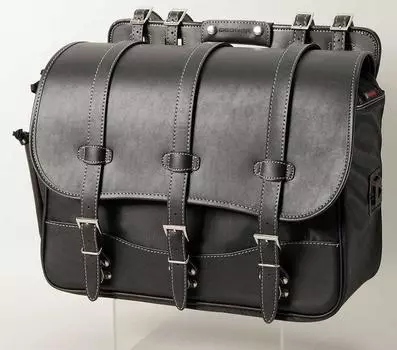 DEGNER Nylon Saddle Bag Large Capacity 26L Black NB-125