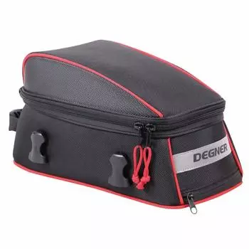 DEGNER Seat BAG Red Piping Bag/SEAT NB-172