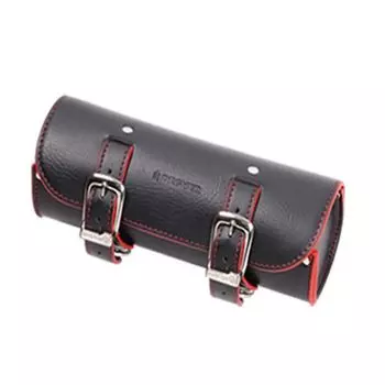DEGNER Synthetic Leather Tool Bag DTB-1 Black-Red DTB-1 BK-RD