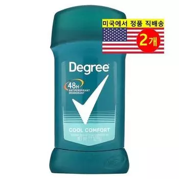 Degree Дезодорант-антиперспирант 48 часов Cool Comfort, 2 шт.