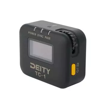DEITY Wireless Timecode Box RF Compact OLED Поддержка подключения интеллектуального разъема ленты и управления приложением TC-1 2.4G USB-C камеры, камкордеры,