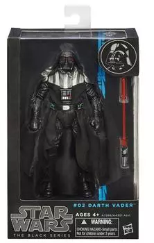 Действие 6 дюймов Серия Дарт Вейдер Звездные войны [Фигурка Hasbro] Черный 2#02 чёрный