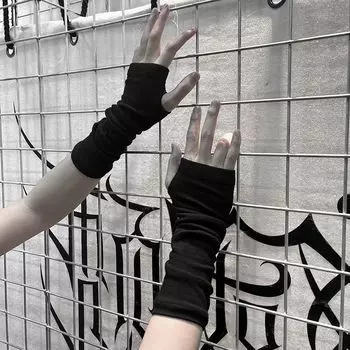Декадентские элементы Яппи Темно-черные Нарукавники в стиле Ямамото Hands black sleeve