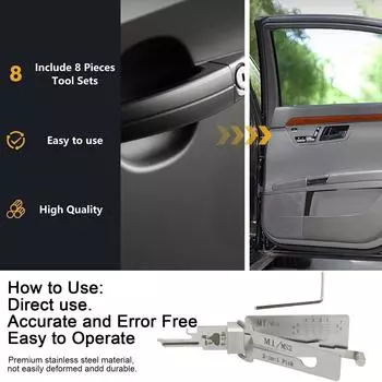 Декодер ключей из нержавеющей стали для моделей M1/M2S