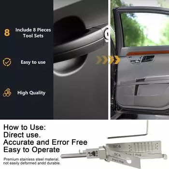 Декодер ключей из нержавеющей стали для модели SC4