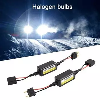 2X H7 фара LED-Canbus декодер компенсатор ошибок-резистор антимерцание