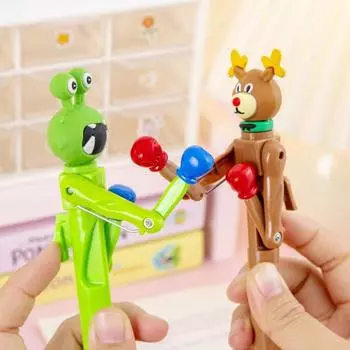 Декомпрессионная ручка, пресс, подвижная ручка для бокса, мультяшная форма, свободное письмо, сверхтонкая креативная интерактивная ручка, канцелярские принадлежности, подарок коричневый