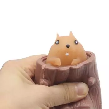 Декомпрессионная сжимающая игрушка-чашка для снятия стресса, милая, безопасная, сжимающая сенсорная игрушка для детей и взрослых, тип 1