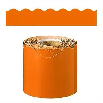 Декор для дома своими руками Наклейки на школьную доску для украшения границ Креативное украшение для рекламного щита оранжевый