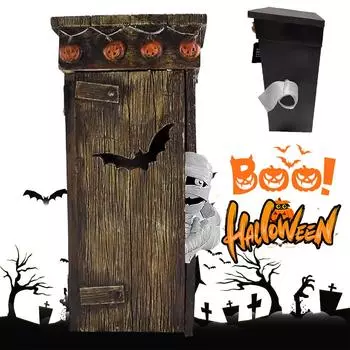 Декор для мумии Забавная игрушка для мумии для хеллоуина Декор для мумии для хеллоуина Анимированные украшения для хеллоуина для стола Дом