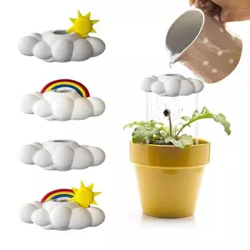 Декор для спальни, декор для стен, офисный настольный цветочный горшок, настенный подвесной дождевой облако, поливное облако, садовые инструменты для растений One Size