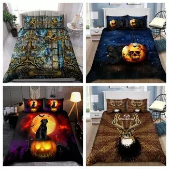 Декор для спальни Tmarc Tee Дельфин Мандала Одеяло Комплект постельного белья Утешитель Пододеяльник Набор Single 135x200cm