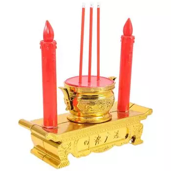 Декор студии йоги Алтарь Поставка Светильника Поклонение Электрическая Лампа Украшение в Китайском Стиле