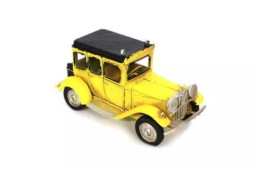 Dekoratif Metal Araba