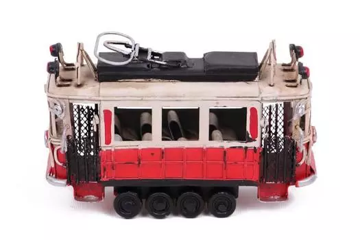 Dekoratif Metal Taksim Tramvay Kk