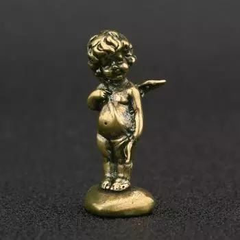 Декоративная антивыцветающая скульптура Купидона, винтажные латунные статуэтки Эроса