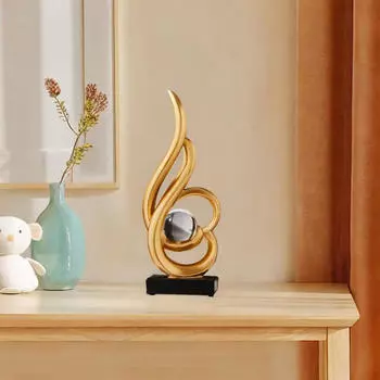 Декоративная фигурка фэн-шуй, центральная часть стола, смоляная современная статуя, настольное украшение для офиса