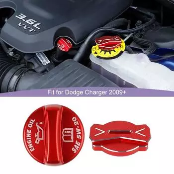 Декоративная крышка радиатора моторного масла, защитная наклейка для Dodge Challenger, Dodge Charger 2009 года выпуска, для 300C 2012 года выпуска, аксессуары для салона ABS