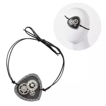 Декоративная маска с повязкой на глазу пирата на Хэллоуин для подарка на день рождения Rivets