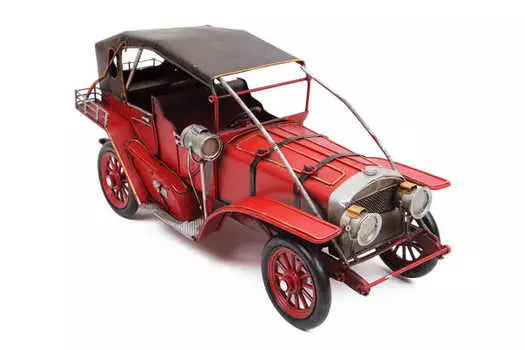 Декоративная металлическая машина