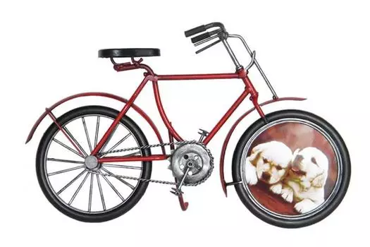 Декоративная металлическая рама велосипеда