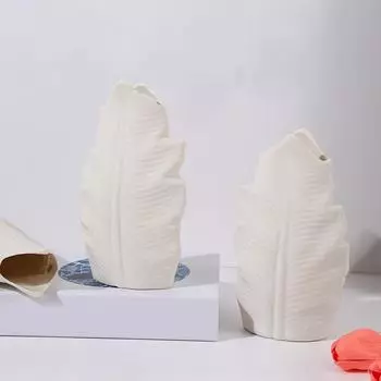 Декоративная минималистская пластиковая ваза, нежный контейнер для цветов, украшение для обеденного стола Style 3