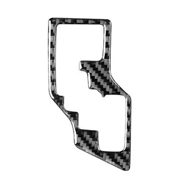 Декоративная наклейка на коробку передач из углеродного волокна для Toyota Corolla / Levin 2014-2018, правый привод